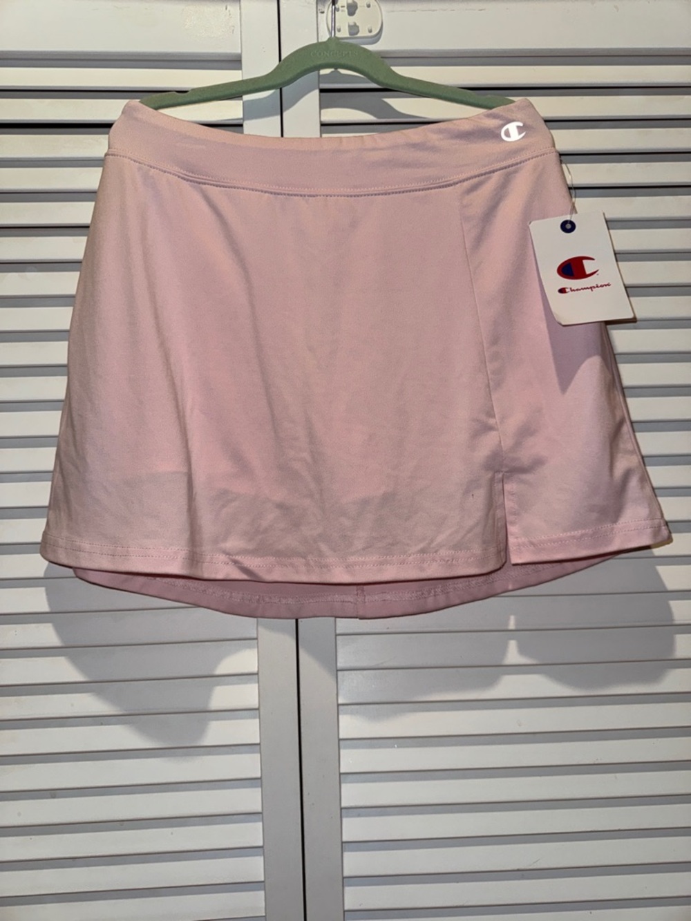 Champion Light Pink Athletic Skort with Logo